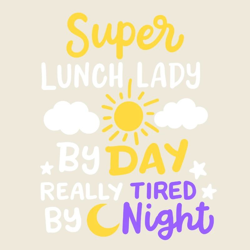 Mittagessen Dame Schule Cafeteria Arbeiter