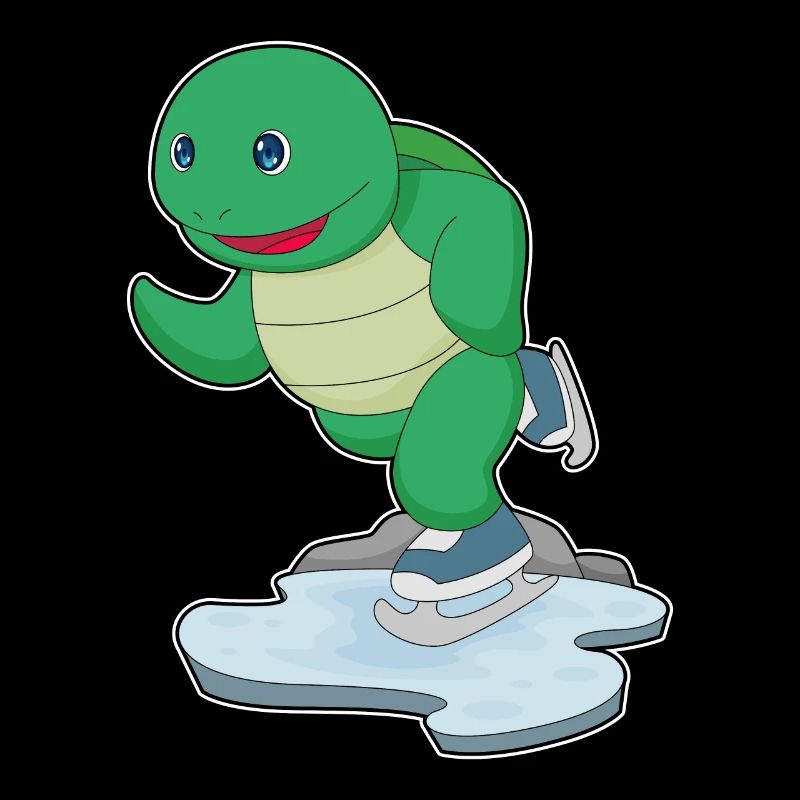 Patins à glace tortue