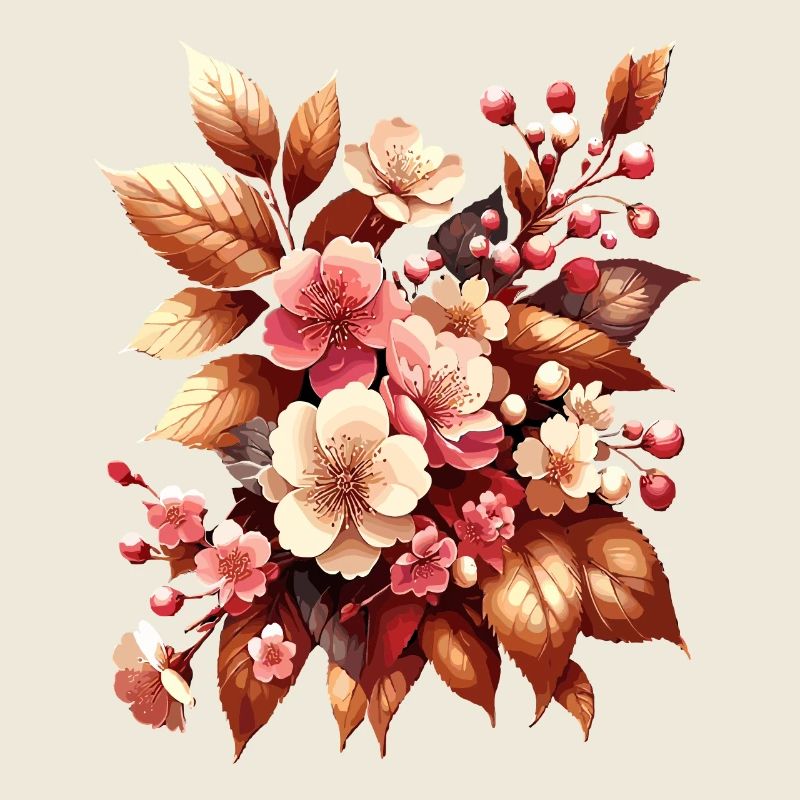 Boho Bouquet Autumn Blossom Magic