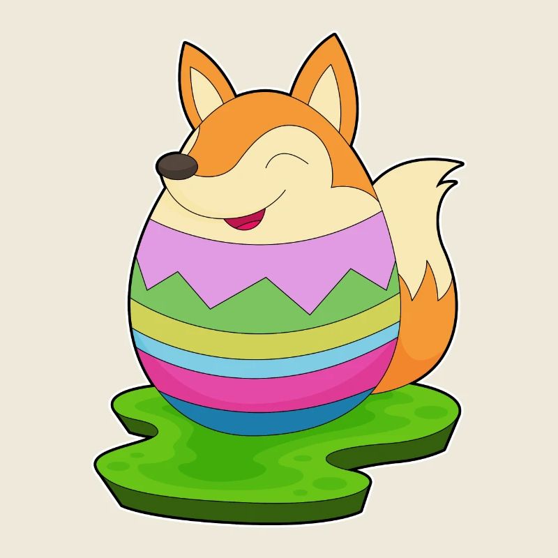Oeuf de Pâques Fox