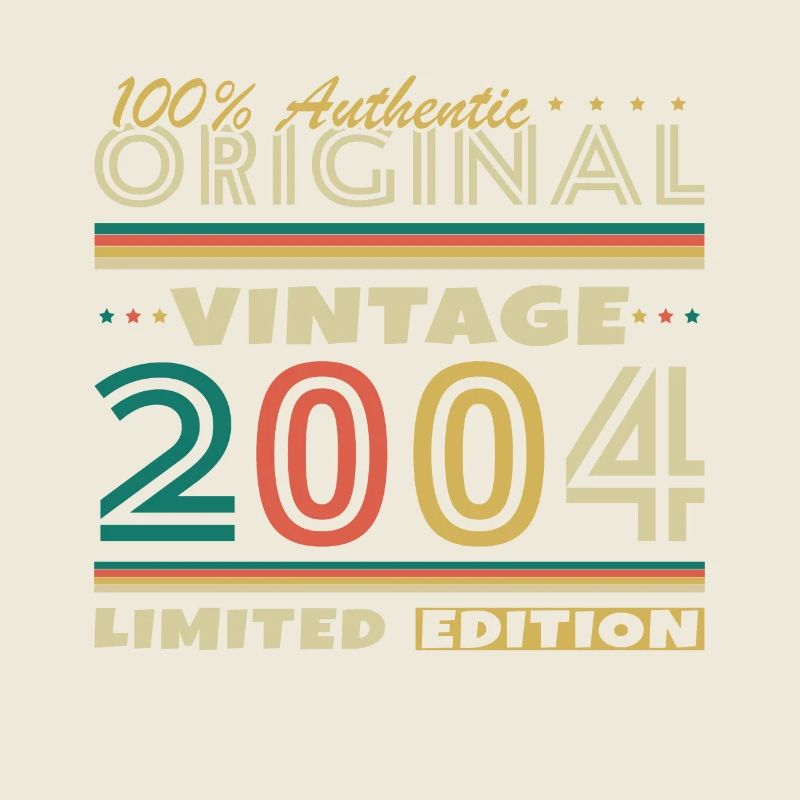 2004 Vintage Retro Birthday Gift