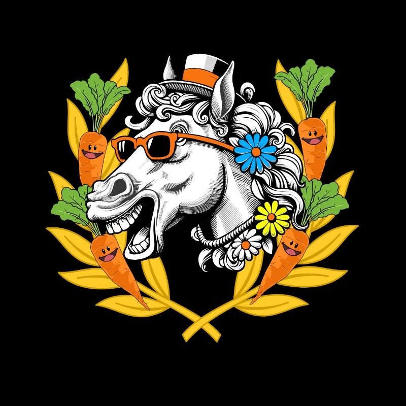 Pferd Pferdekopf Pferde Sieger Siegen Lorbeerkranz