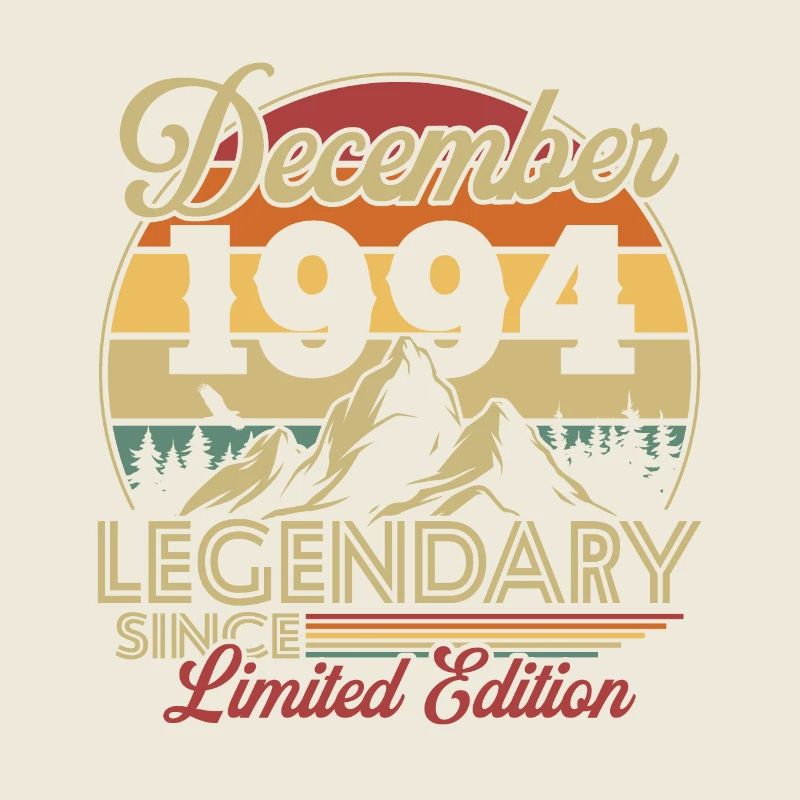 Vintage Retro Dezember 1994 Geburtstagsgeschenk