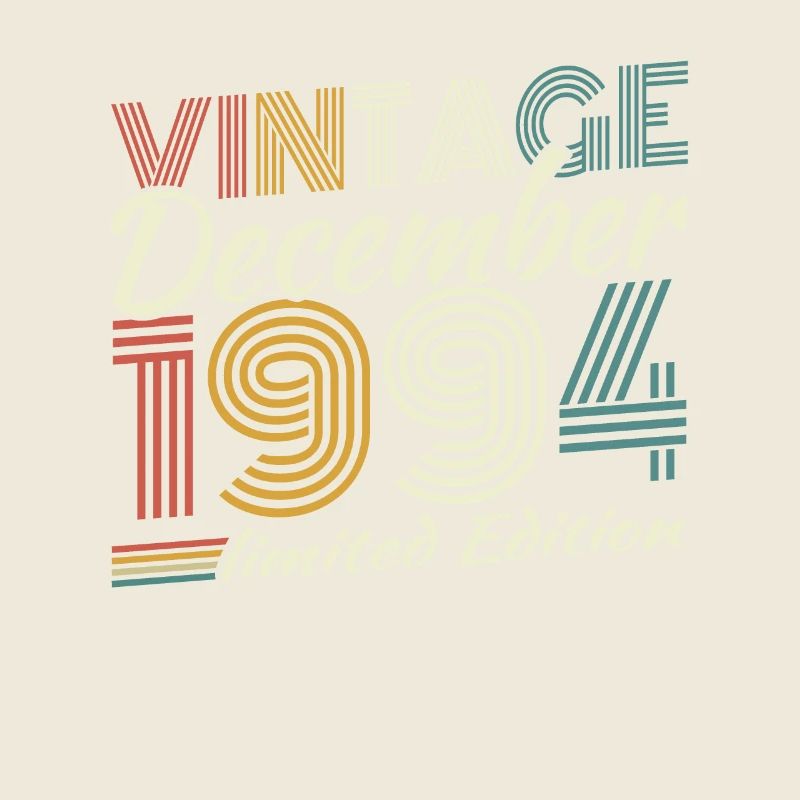 Dezember 1994 Vintage Retro Geburtstagsgeschenk