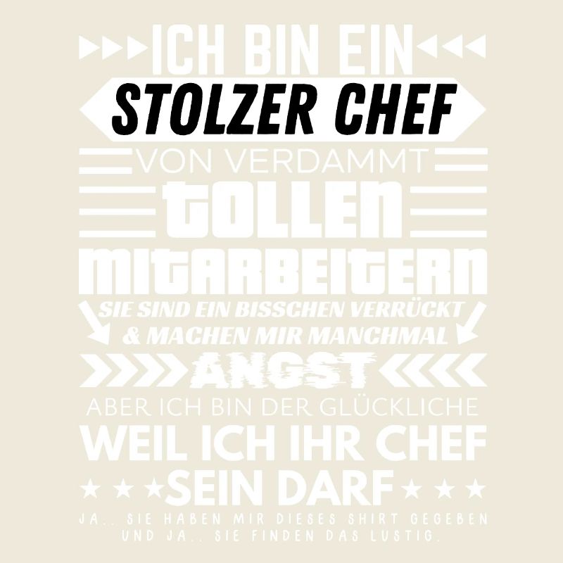 Stolzer Chef Von Verdammt Tollen Mitarbeitern