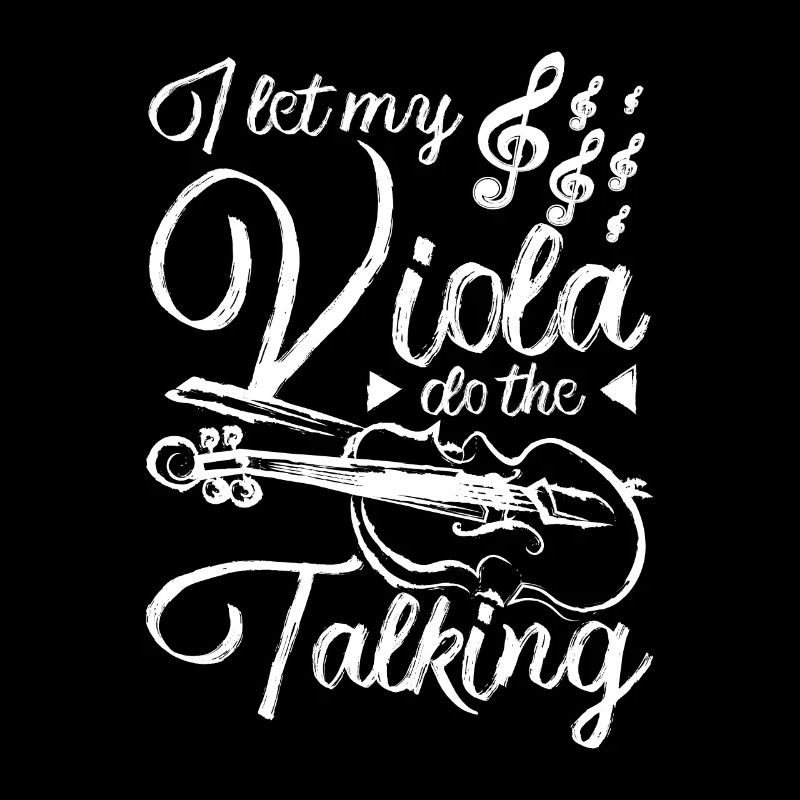 I let my viola do the talking