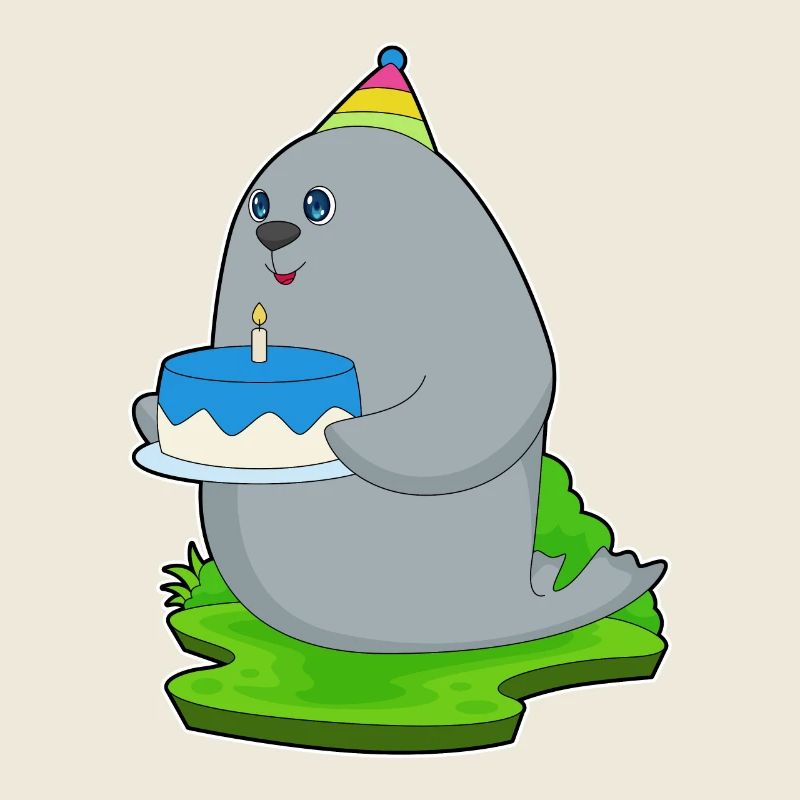 Seal Birthday Cake