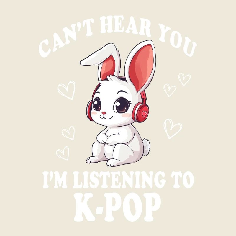 Idée cadeau Bunny K-Pop Korean Pop