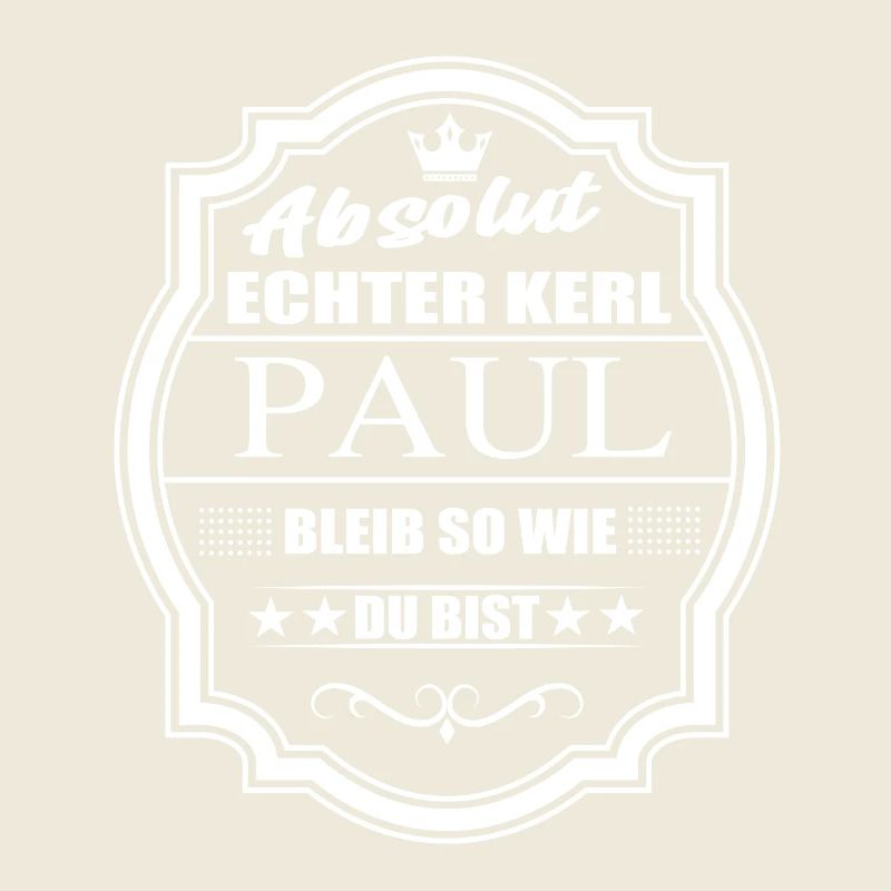 Absolument vrai gars, Paul, reste comme tu es