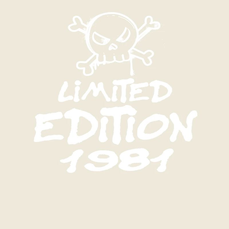 Edition Limitée 1981 Anniversaire Né 1981