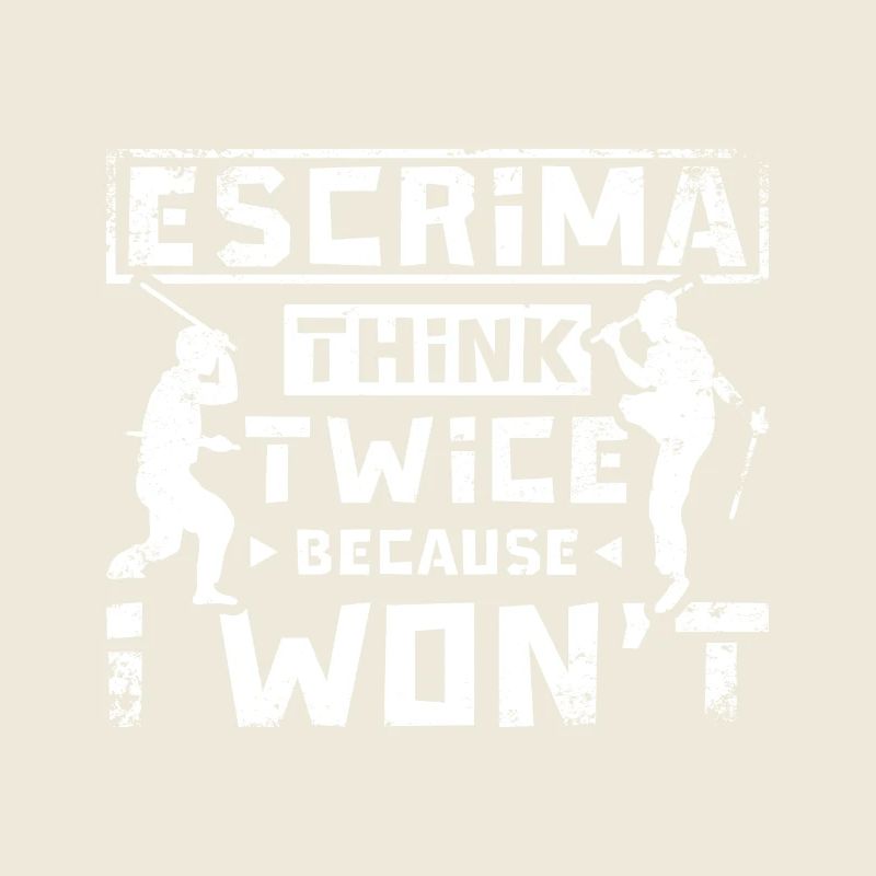 Escrima réfléchit à deux fois parce que je ne le ferai pas
