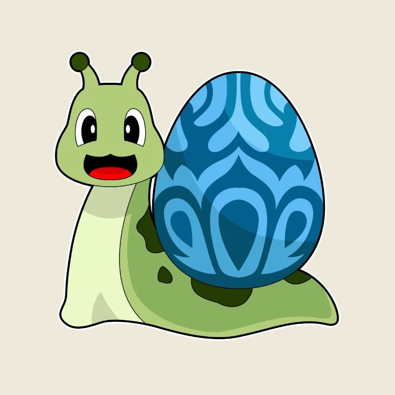 Snail Easter Easter Egg