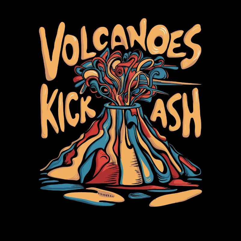 Les volcans sont chauds et impressionnants