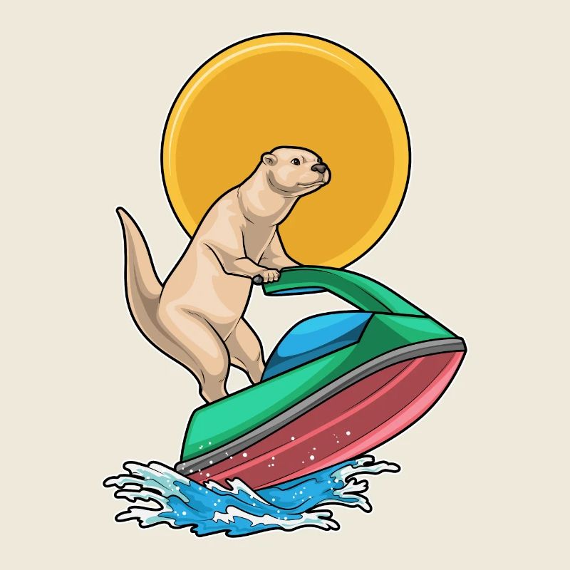 Otter Ocean Jet Ski Summer