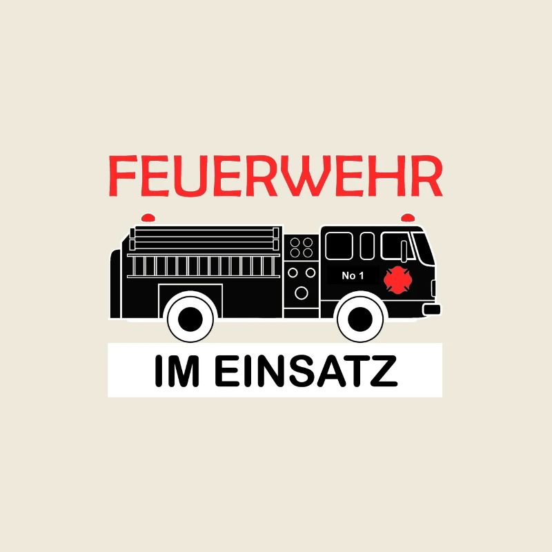 Feuerwehr im Einsatz Feuerwehrmann Stolz