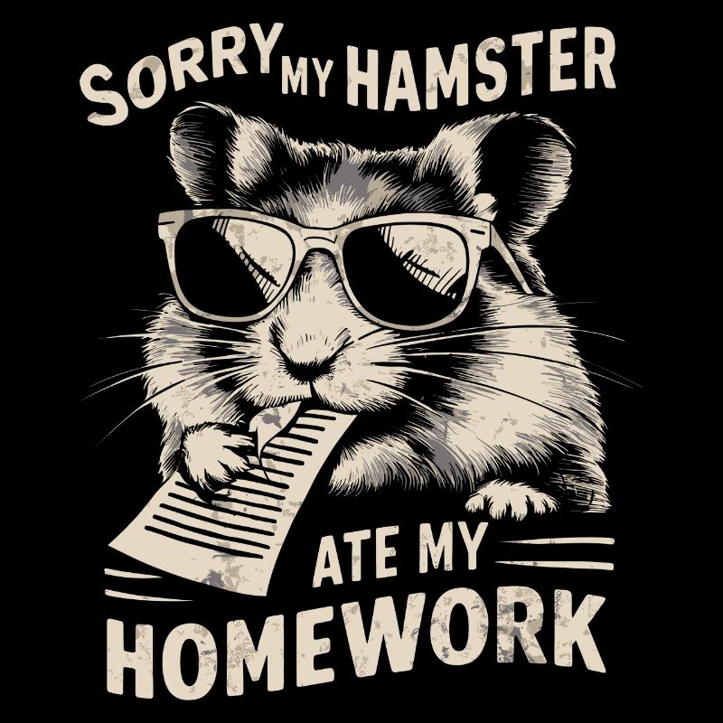 Drôle de dicton pour les fans de hamsters