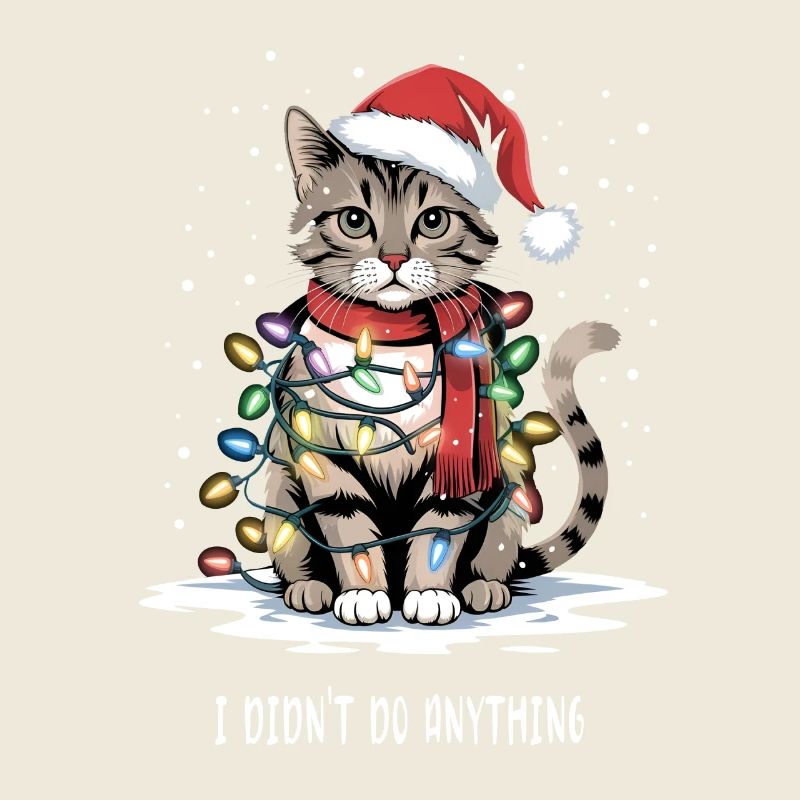 Chat de Noël