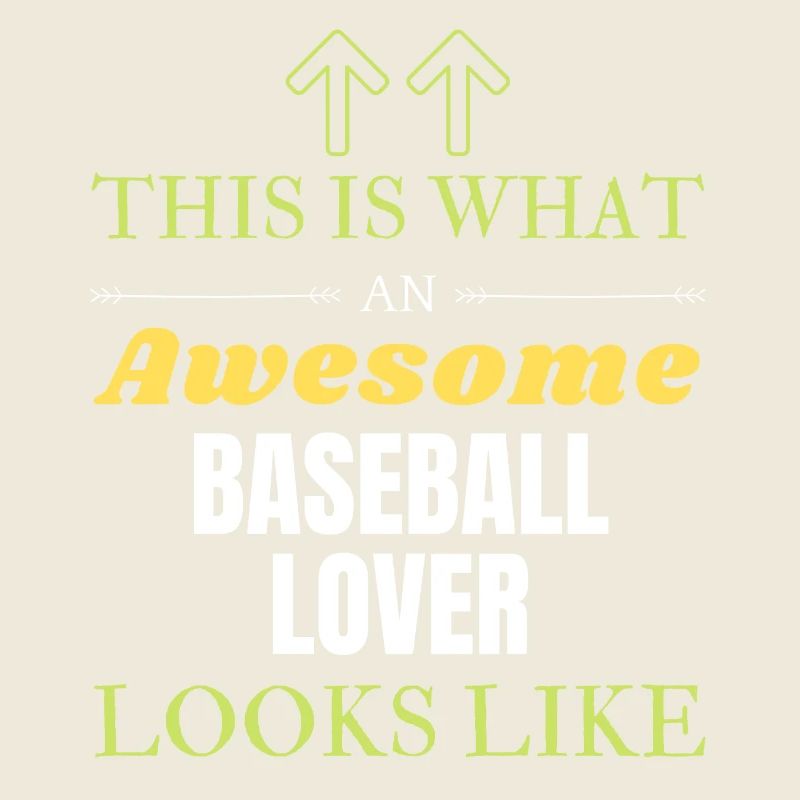 This is what an awesome Baseball lover looks like