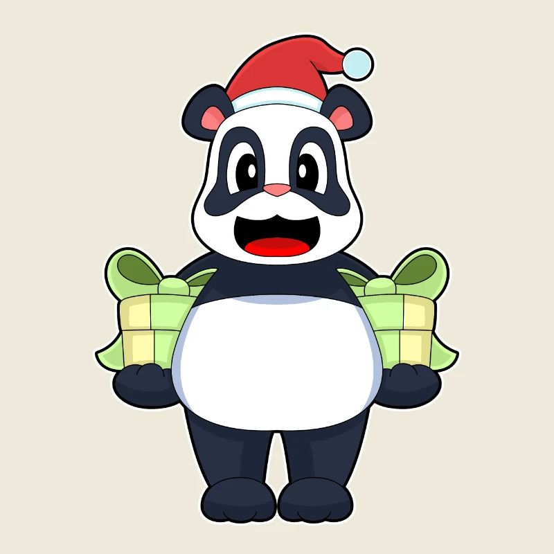 Panda Christmas Packages