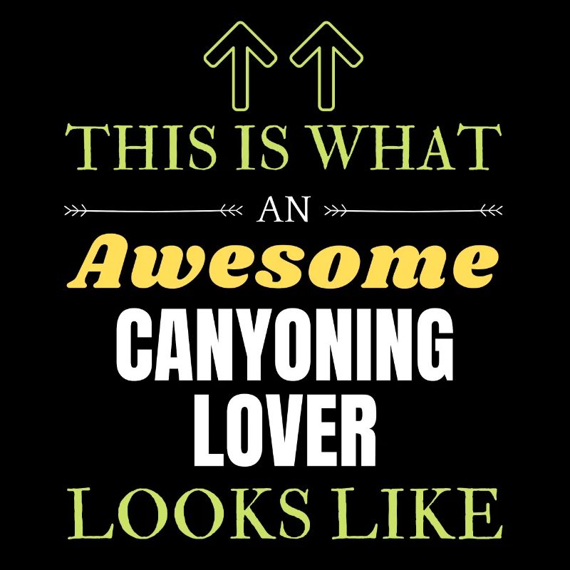 This is what an awesome Canyoning lover looks like