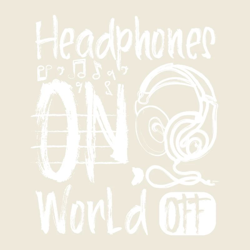 Casque sur le monde éteint