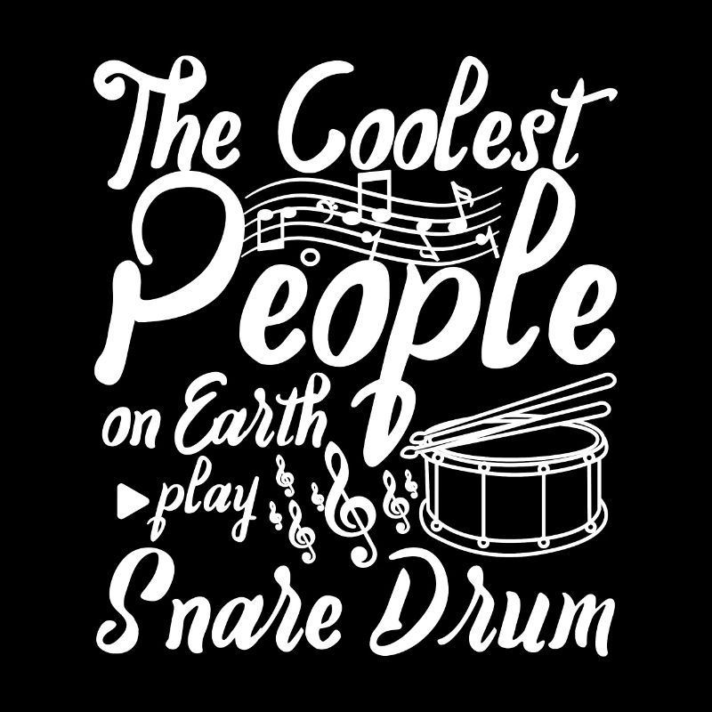 The coolest people on earth play snare drum