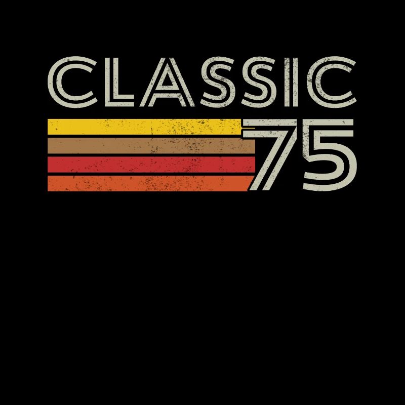 Rétro classique Numéro 75 Né en 1975
