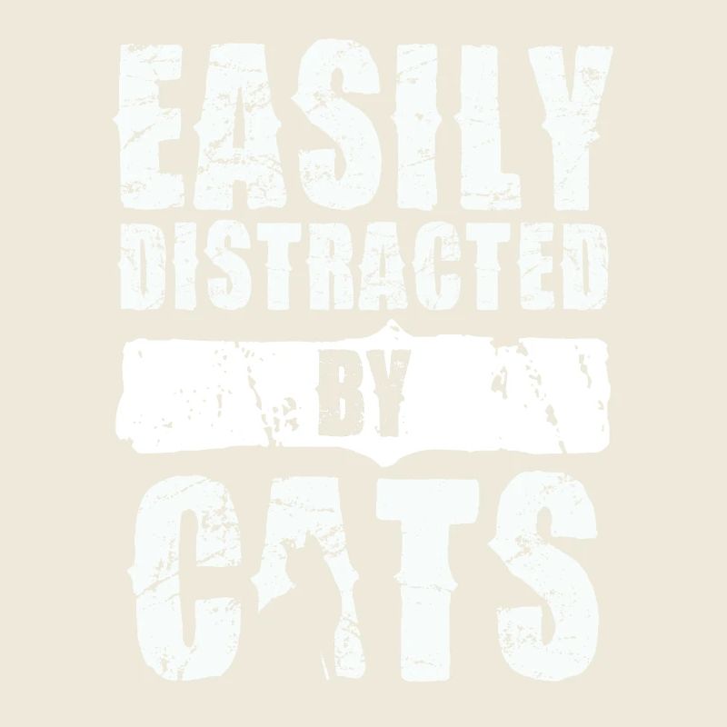 Leicht Ablenkbar Durch Katzen