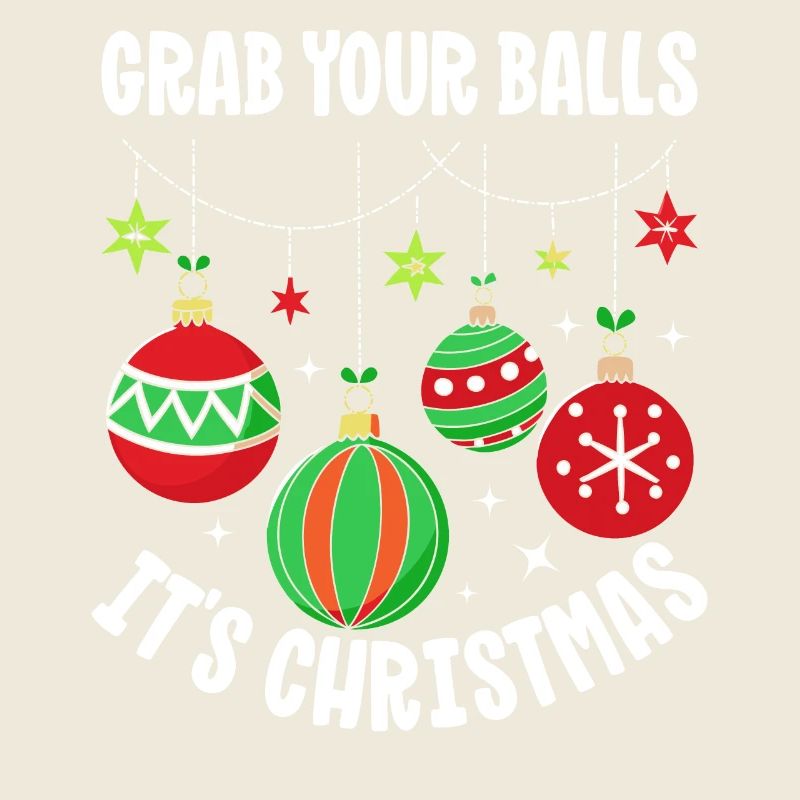 Attrapez vos couilles c’est le sapin de Noël