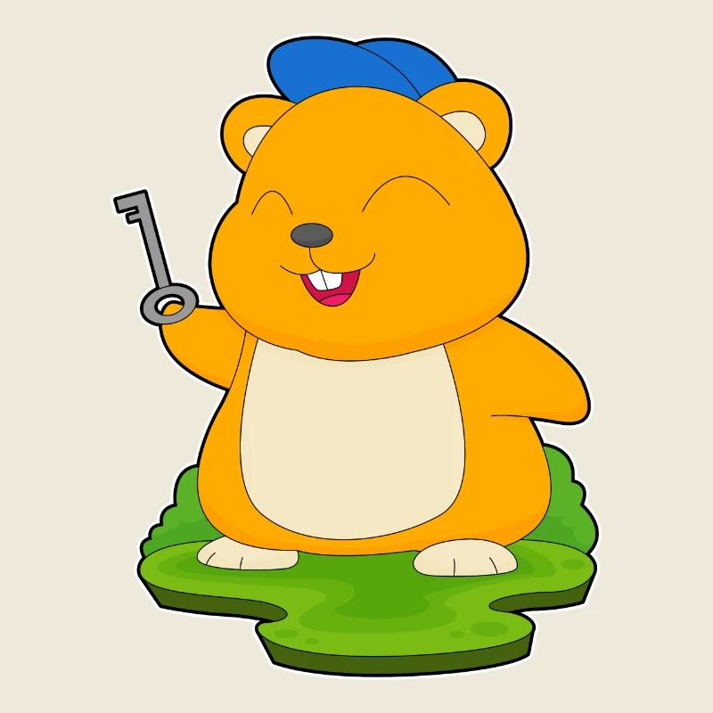 Clé du hamster