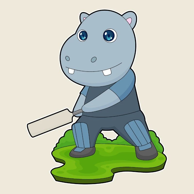 Hippopotamus Cricket Cricket Bats
