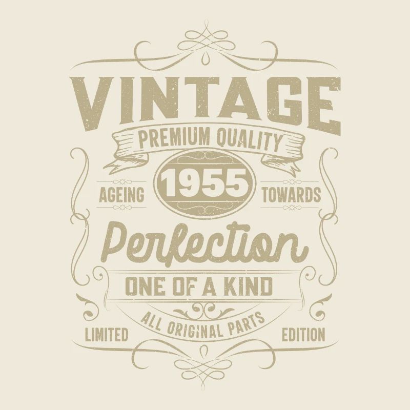 Vintage 1955 Perfektion Jubiläumsgeschenk