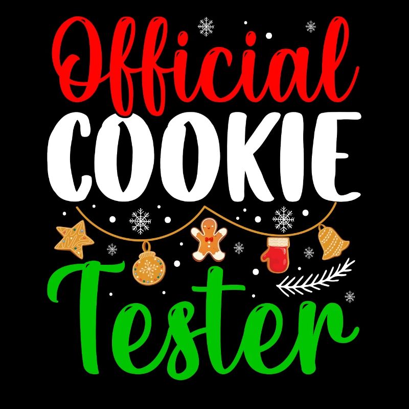 Official Cookie Tester Sweets Christmas