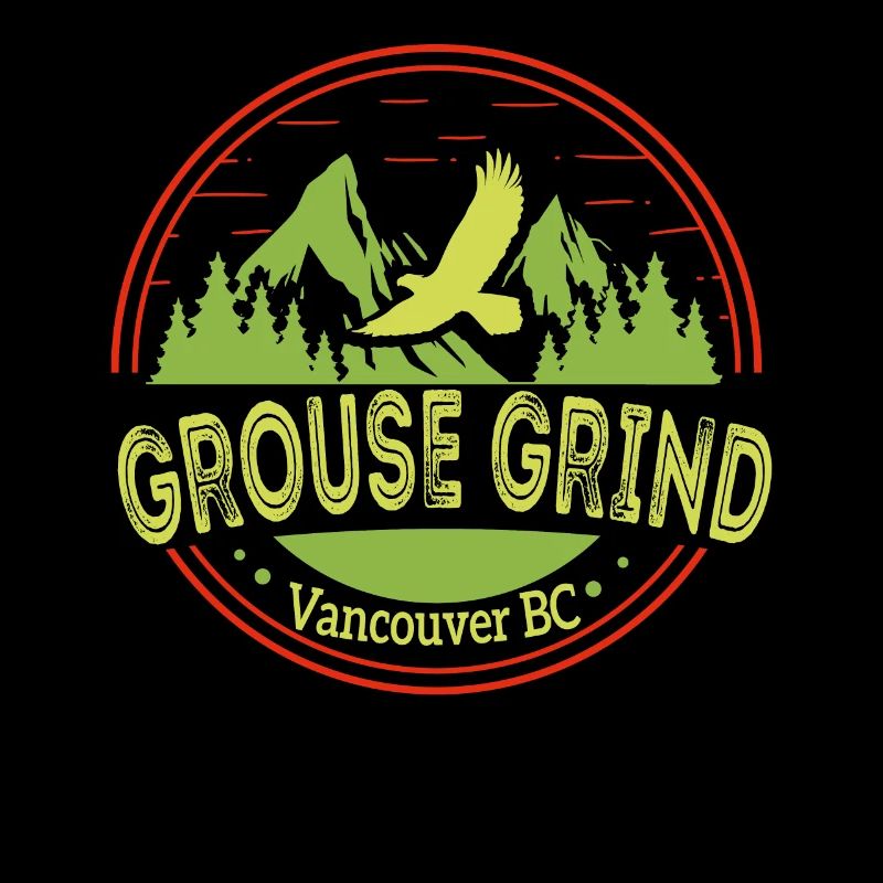 Grouse Grind Vancouver BC Canada Sentier de randonnée Moun