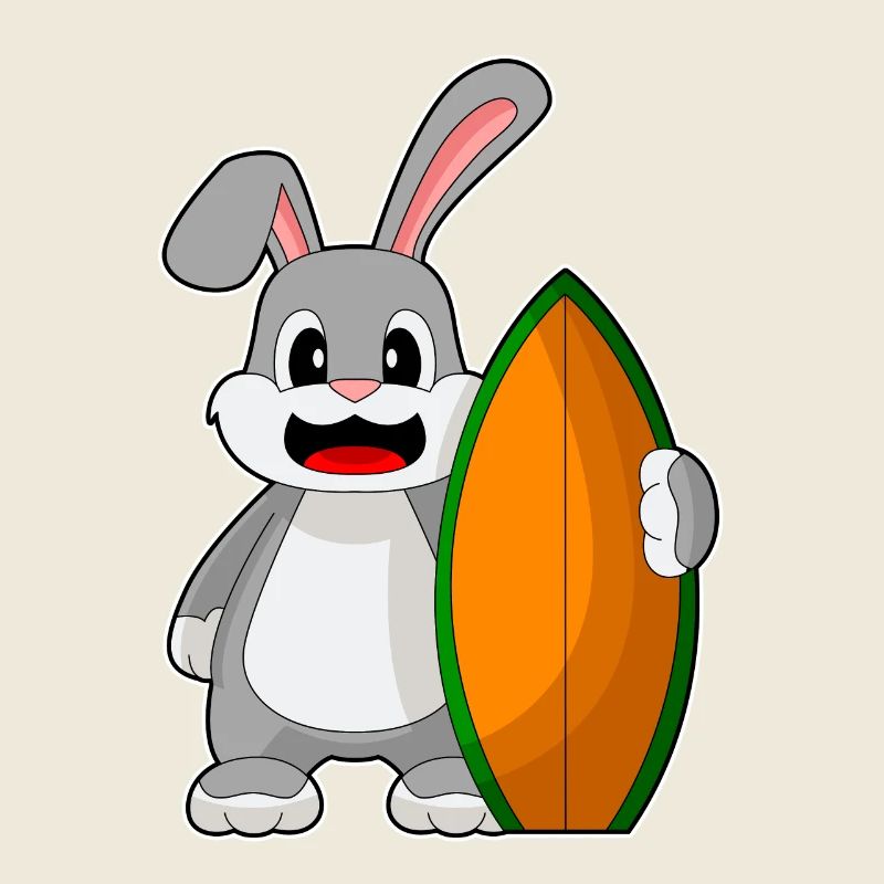 Bunny Surfer Surfboard