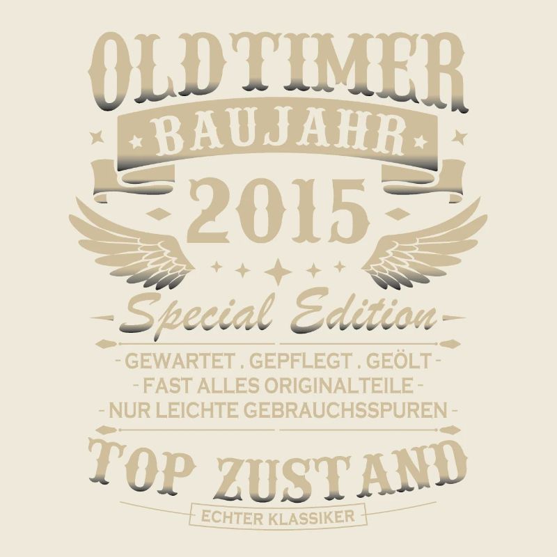 Oldtimer Baujahr 2015 Jahrgang Geburtstag Geschenk