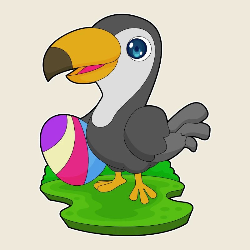 Oeuf de Pâques Toucan