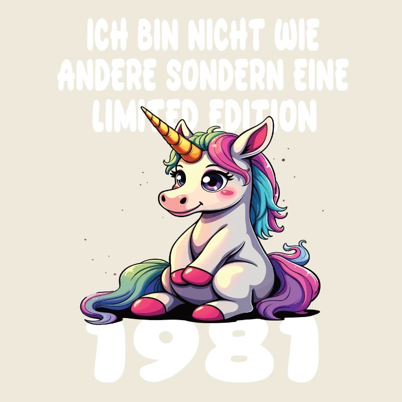 Edition Limitée 1981 Anniversaire Né 1981