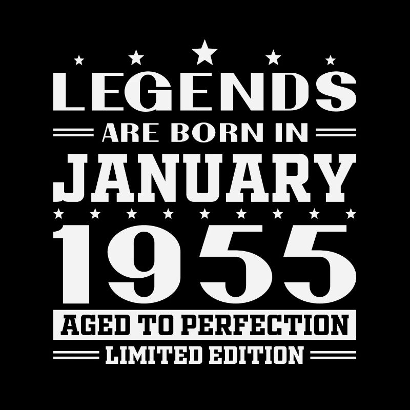 70 Ans Cadeau D'anniversaire Nées En Janvier 1955