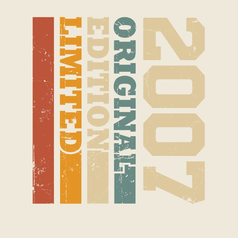 Original 2007 Vintage Retro Geburtstagsgeschenk