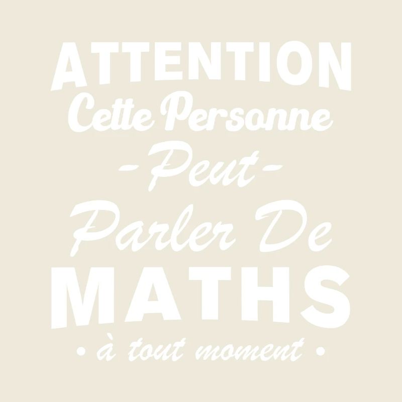 This person can talk about math at any time