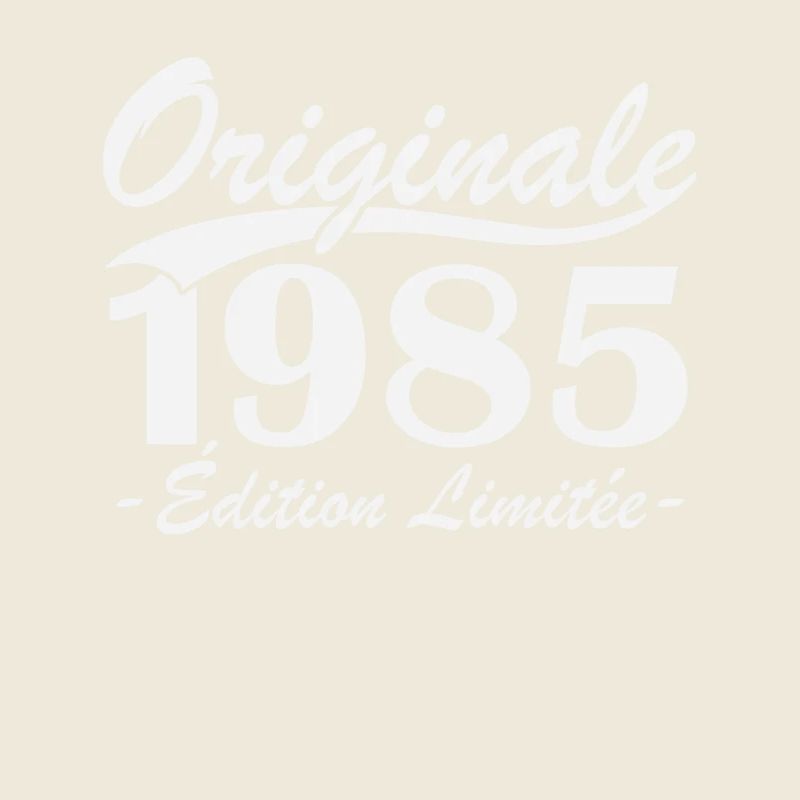 Originale 1985 édition limitée