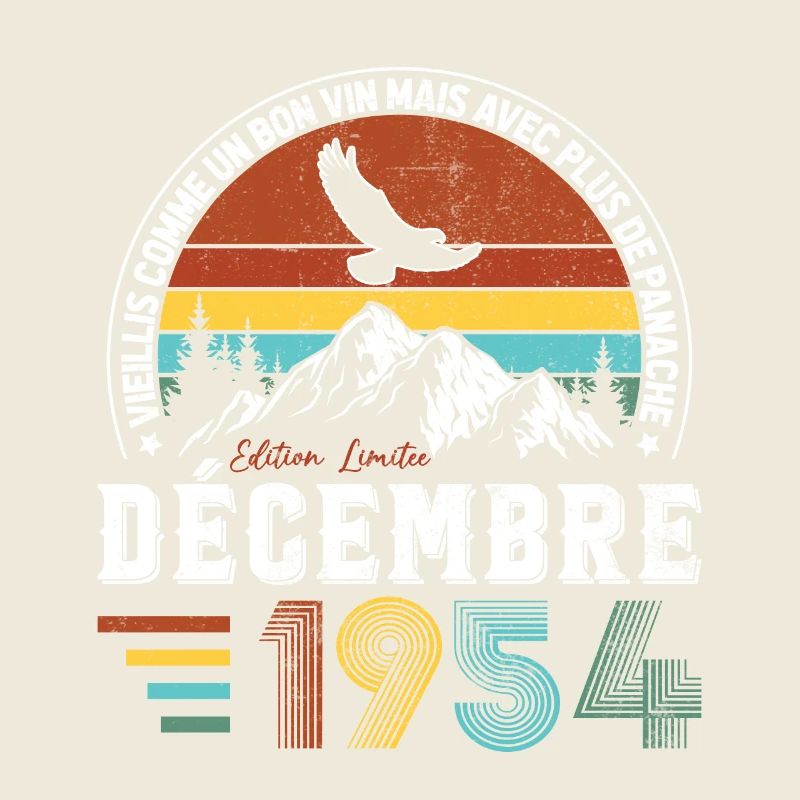 December 1954 Vintage Birthday Gift