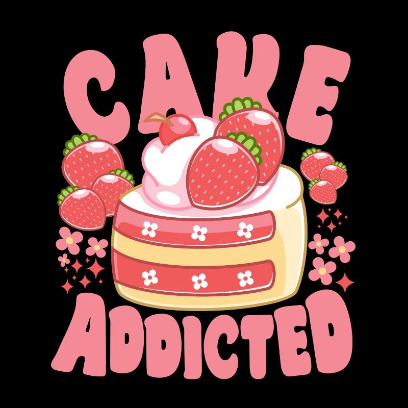 Pastry Lover Cake Addicted Gift Idea