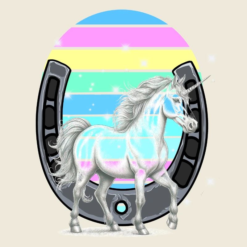 Einhorn Einhörner Regenbogen Pferd Pferde