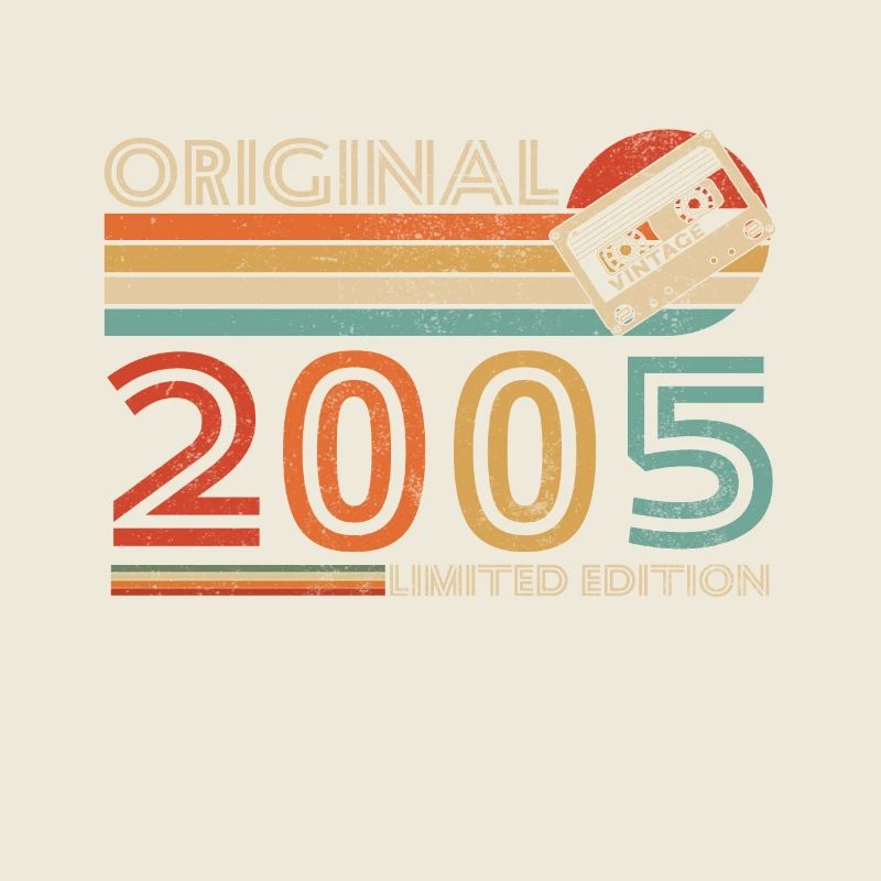Original 2005 Vintage Retro Birthday