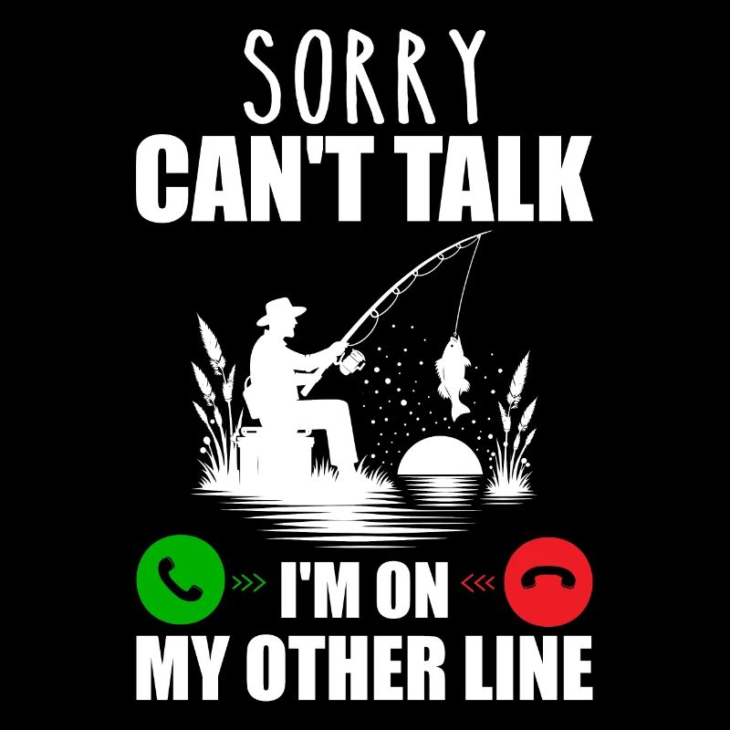 Sorry can't talk i'm on my other line