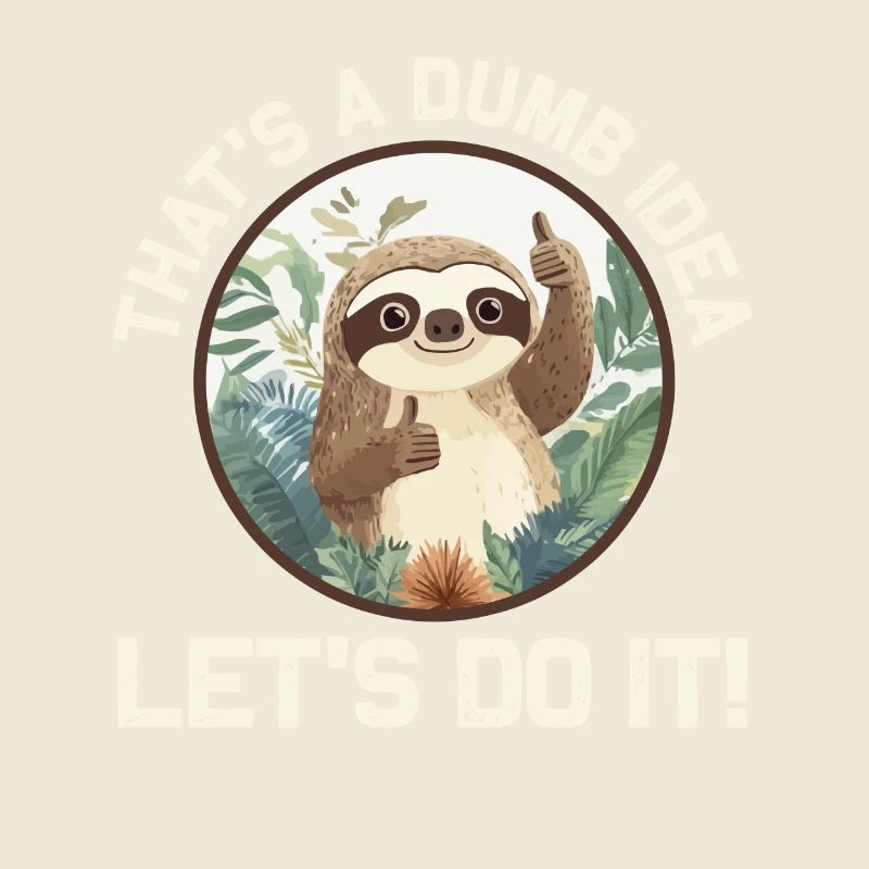 Funny Sloth Theme - That's A Dumb Idea