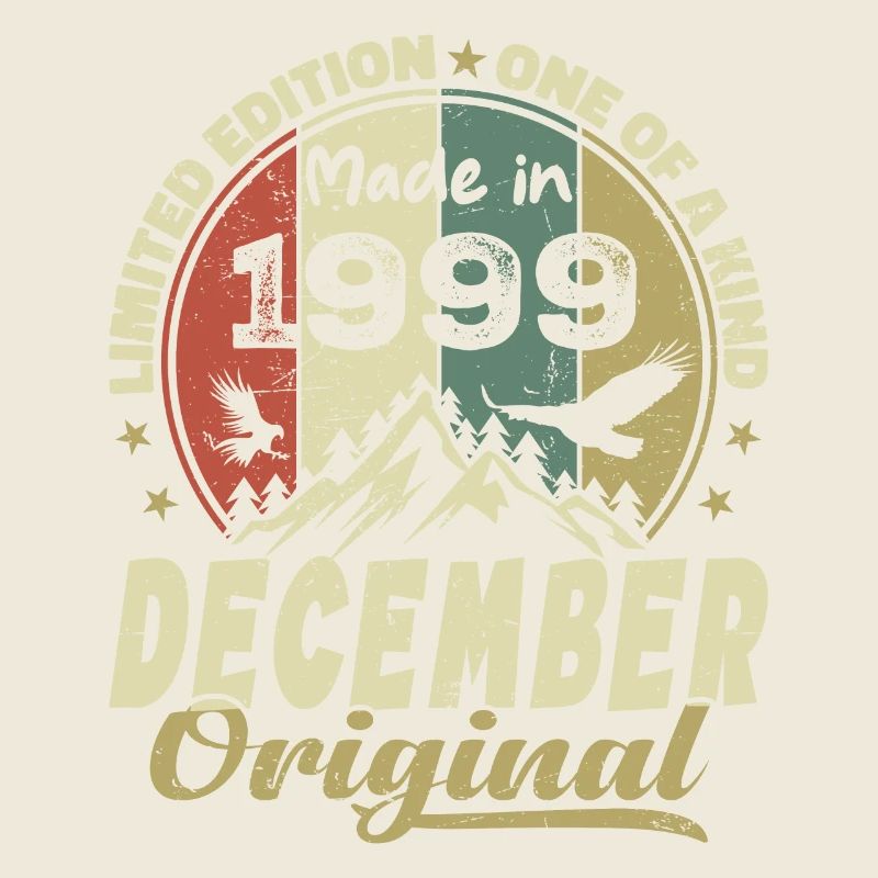 Vintage Retro Anniversary Gift - December 1999