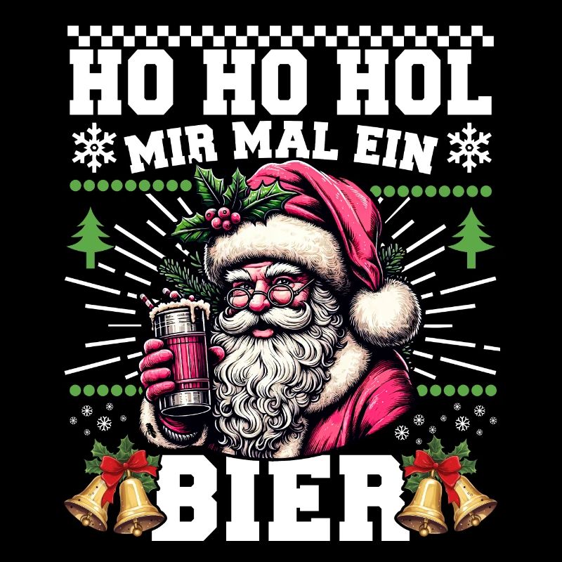 Ho Ho offrez-moi une bière Noël Noël